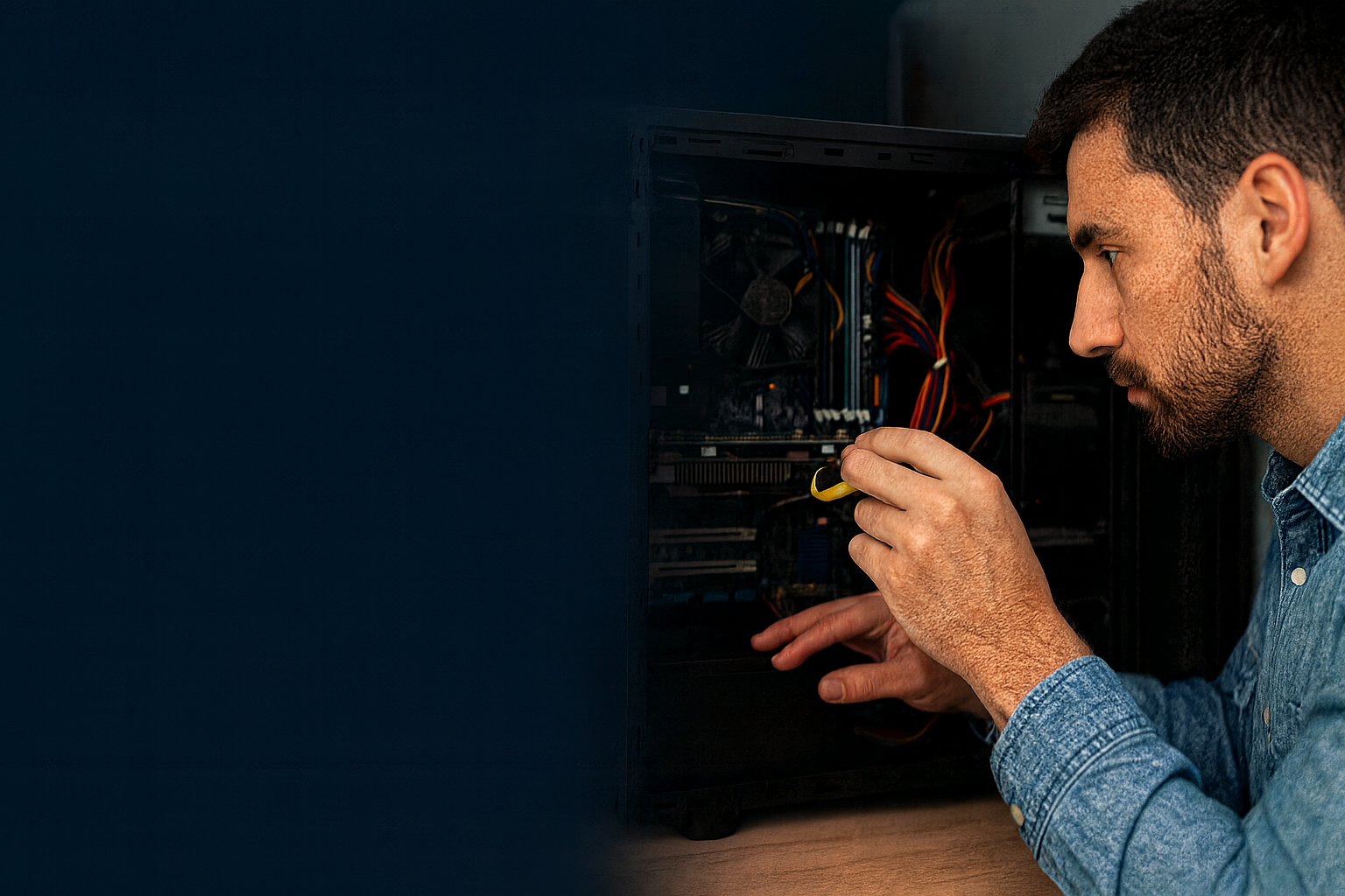 Banner de contrato de manutenção